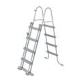 56465 Каркасный прямоугольный бассейн Bestway Power Steel 549х274х122см, 14812л, карт.фил.-нас. 5678/ч, лестница, тент